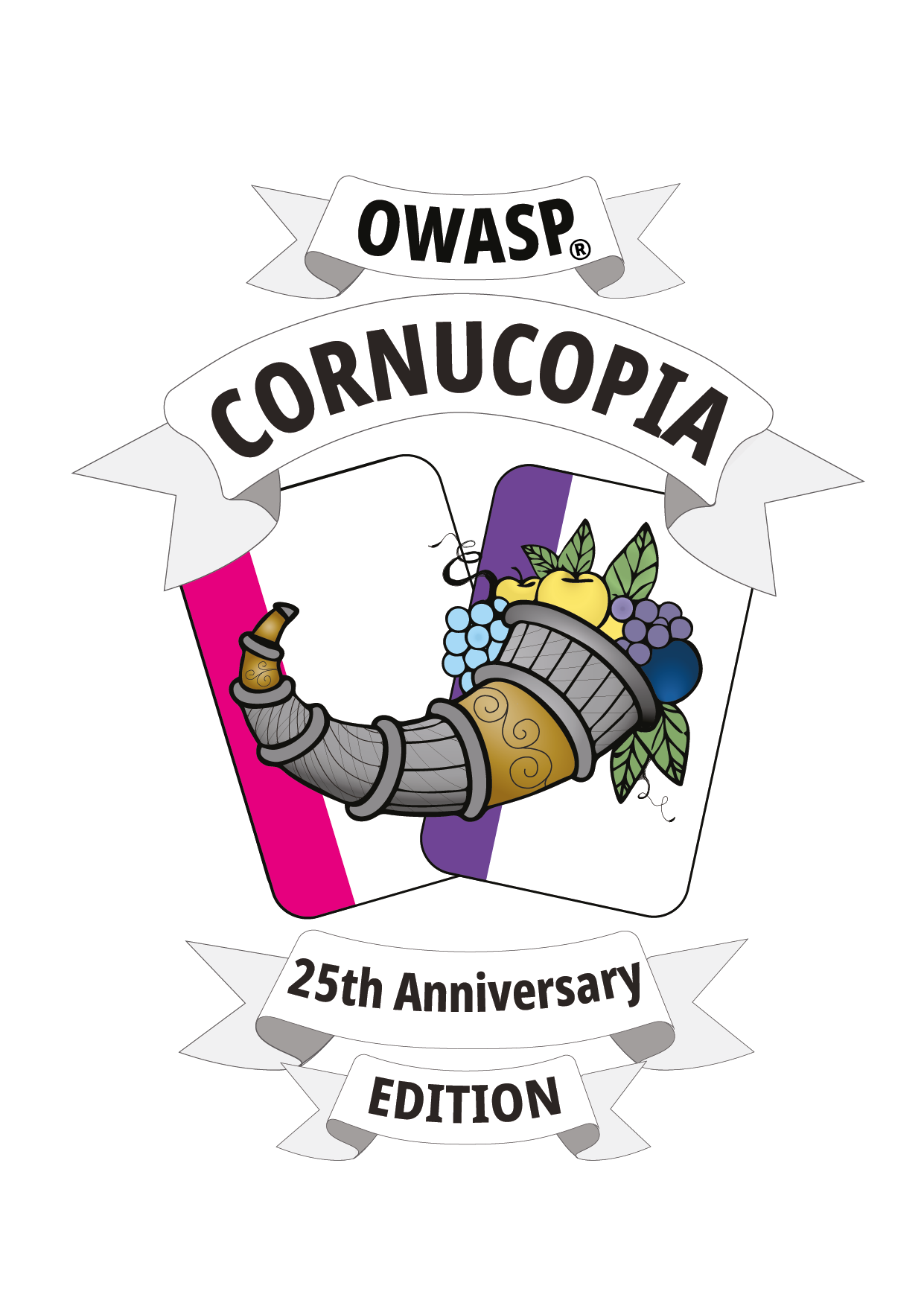 OWASP Cornucopia 25th anniversary edition logo